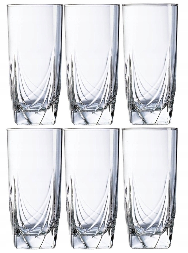 

Luminarc Ascot 6 Szklanek Wysokich Long 330ML