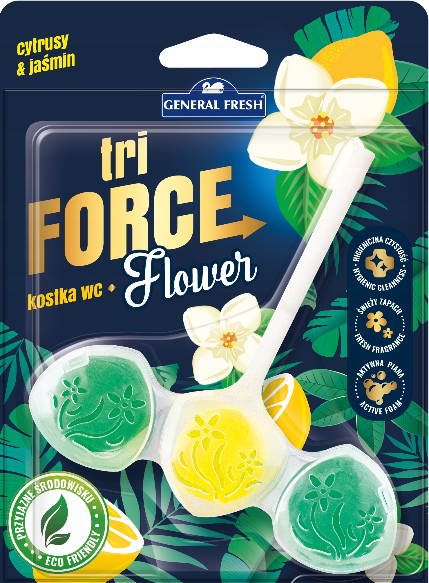 

Tri-Force Flower Kostka Wc Cytrusy i Jaśmin