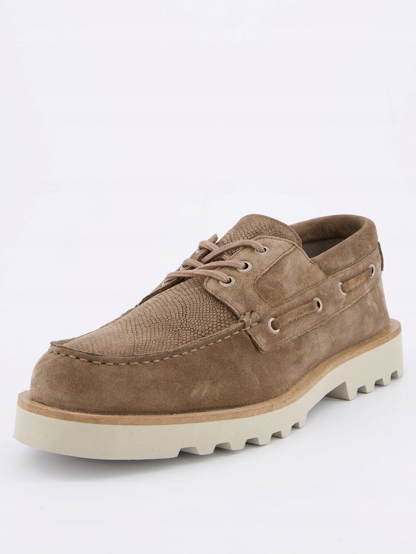 Allsaints Kožené Šněrovací Boty M012FC-03697-512 46