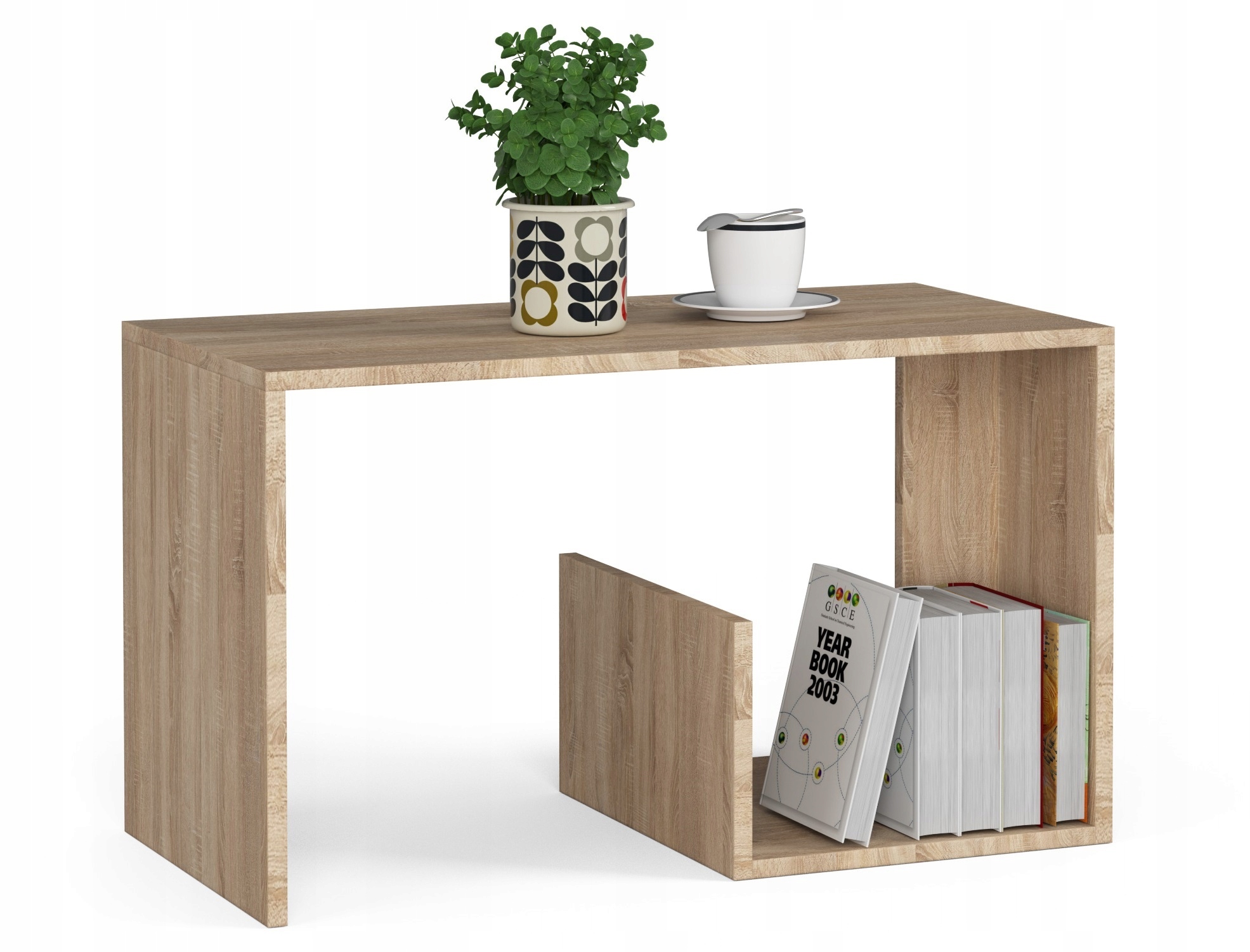 Lavica konferenčný stolík Paul dub sonoma 80x40 do obývačky Akd