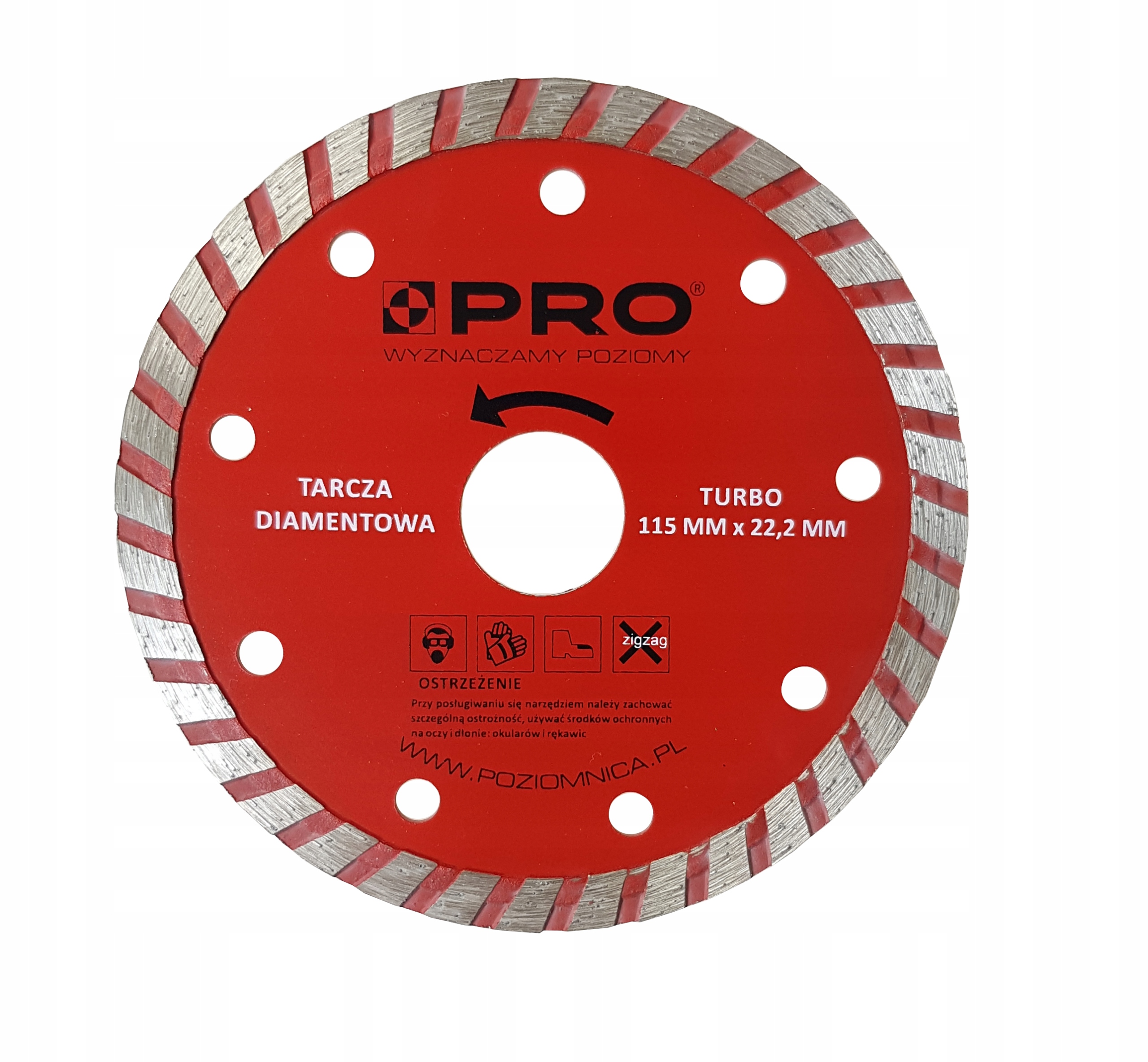 

Tarcza Diamentowa Turbo Do Betonu Kostki 115MM