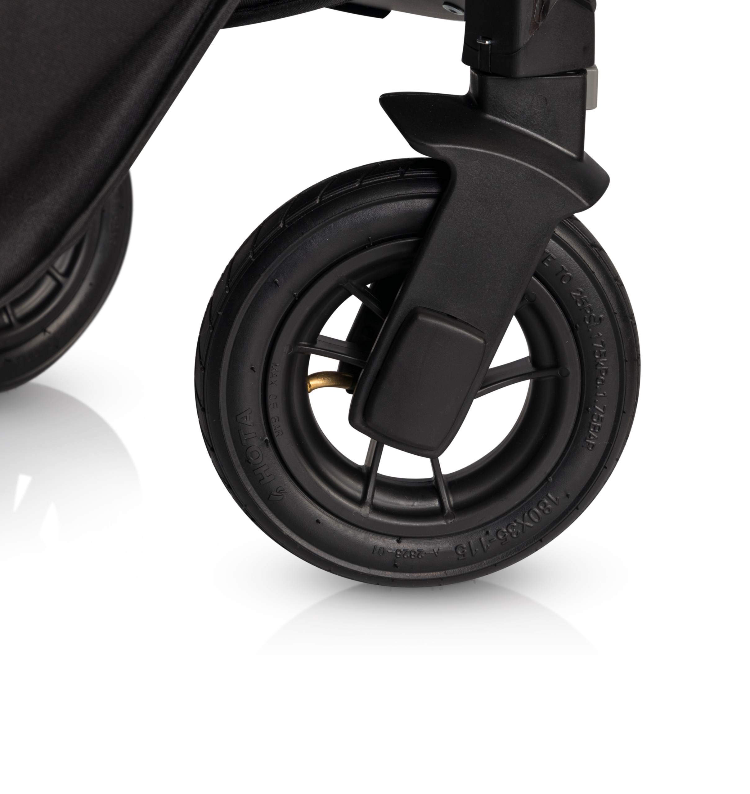 Wózek spacerowy EASY GO QUANTUM POMPOWANE KOŁA +++ Szerokość produktu 87 cm