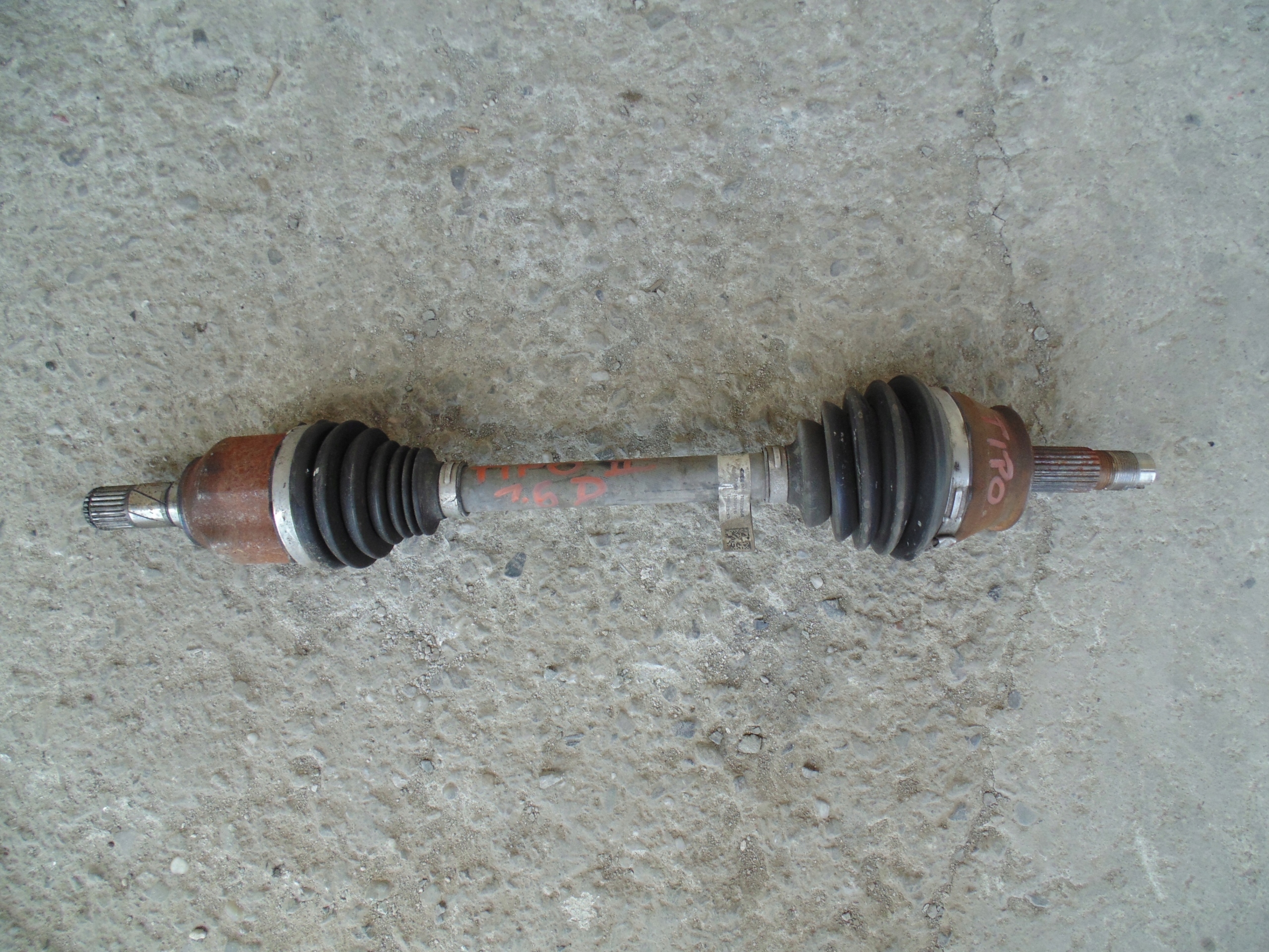 SEMI-AXIS LEFT FIAT TIPO II 1.6 M-JET 17R.