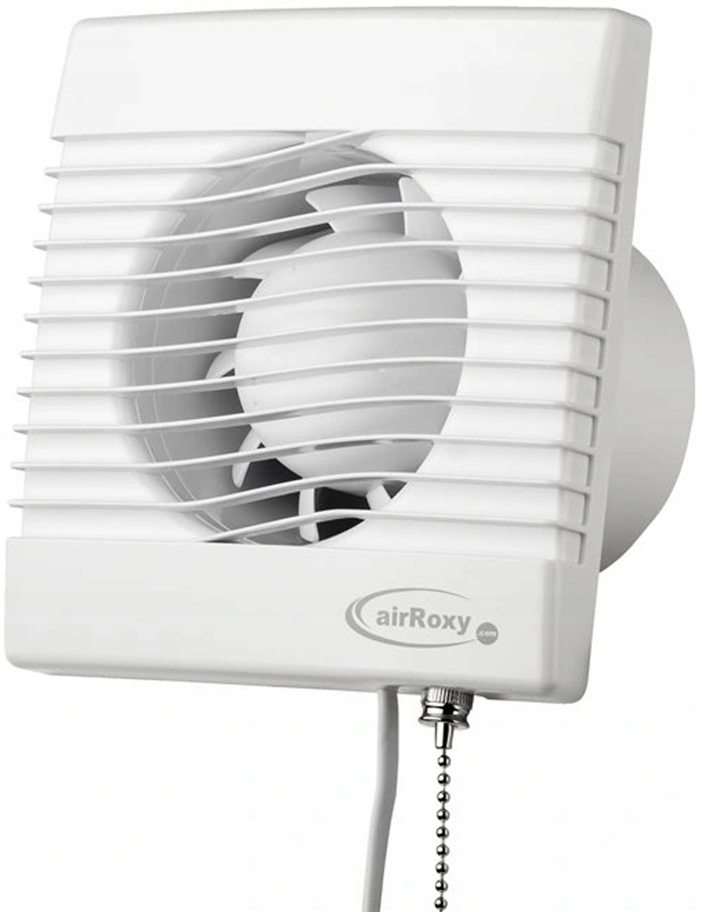 Wentylator Domowy Łazienkowy Ścienny Z Wtyczką I Wyłącznikiem Fi 150 Cichy