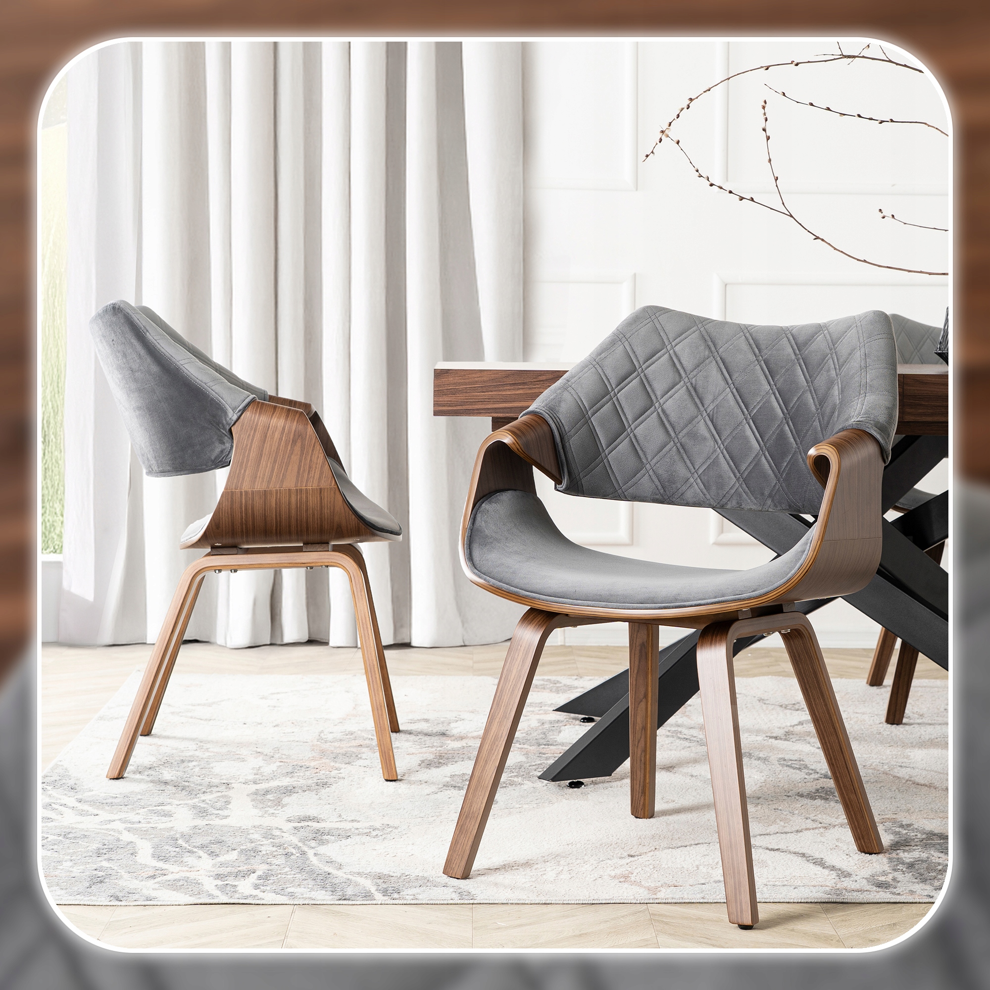 Krzesło LUISE w aranżacji loft