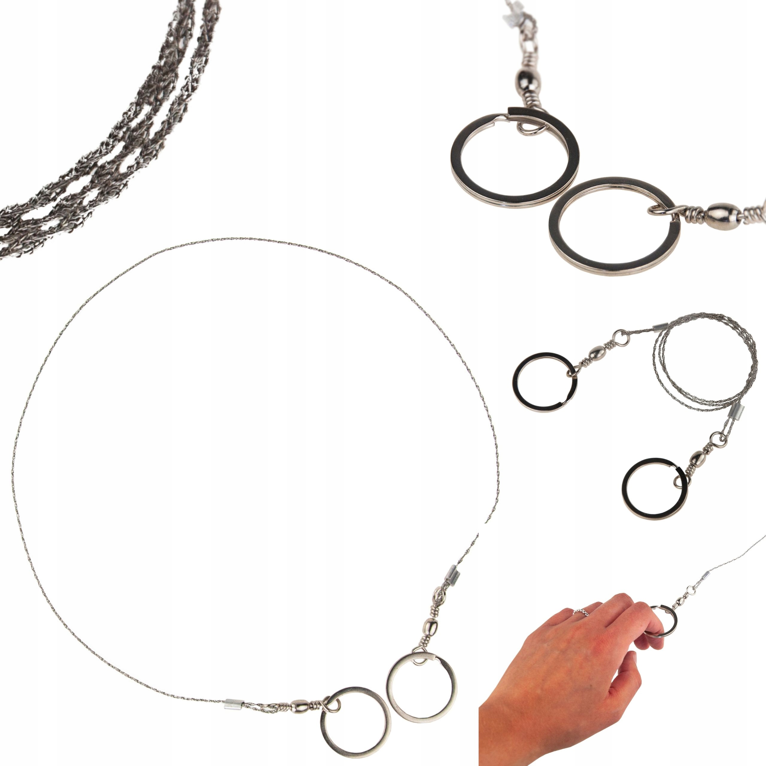 

Ręczna Piła Strunowa Survival Piłka Linkowa Stal