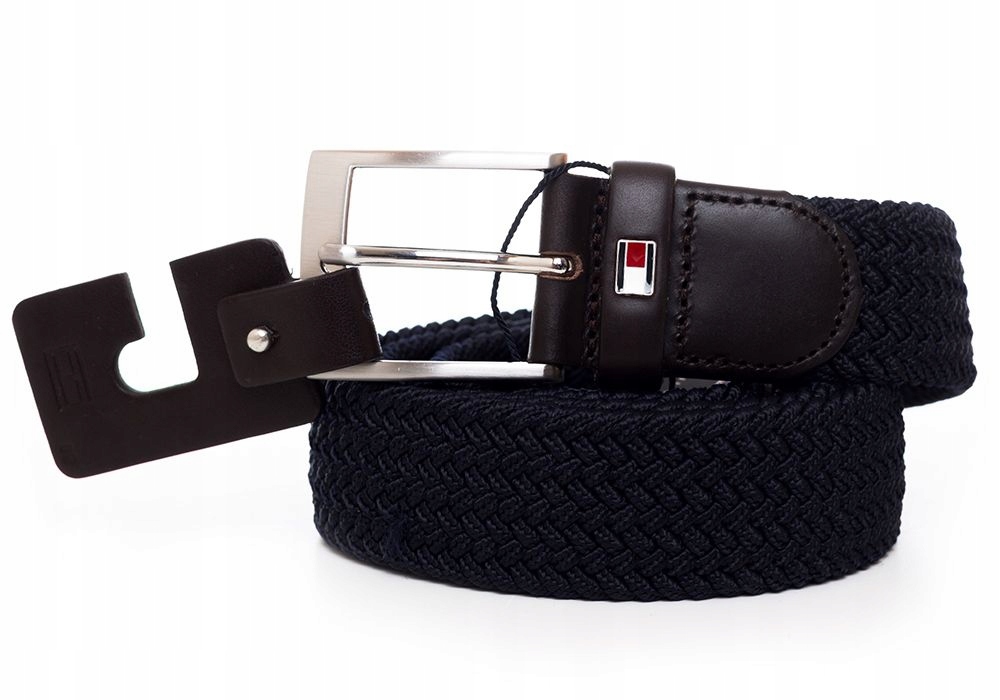 

Tommy Hilfiger Pasek Do Spodni New Adan Navy r.100