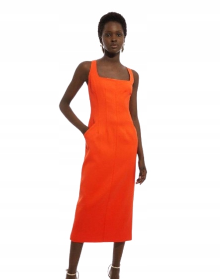 Karen Millen Oranžová Šaty Prosta 38 B1F
