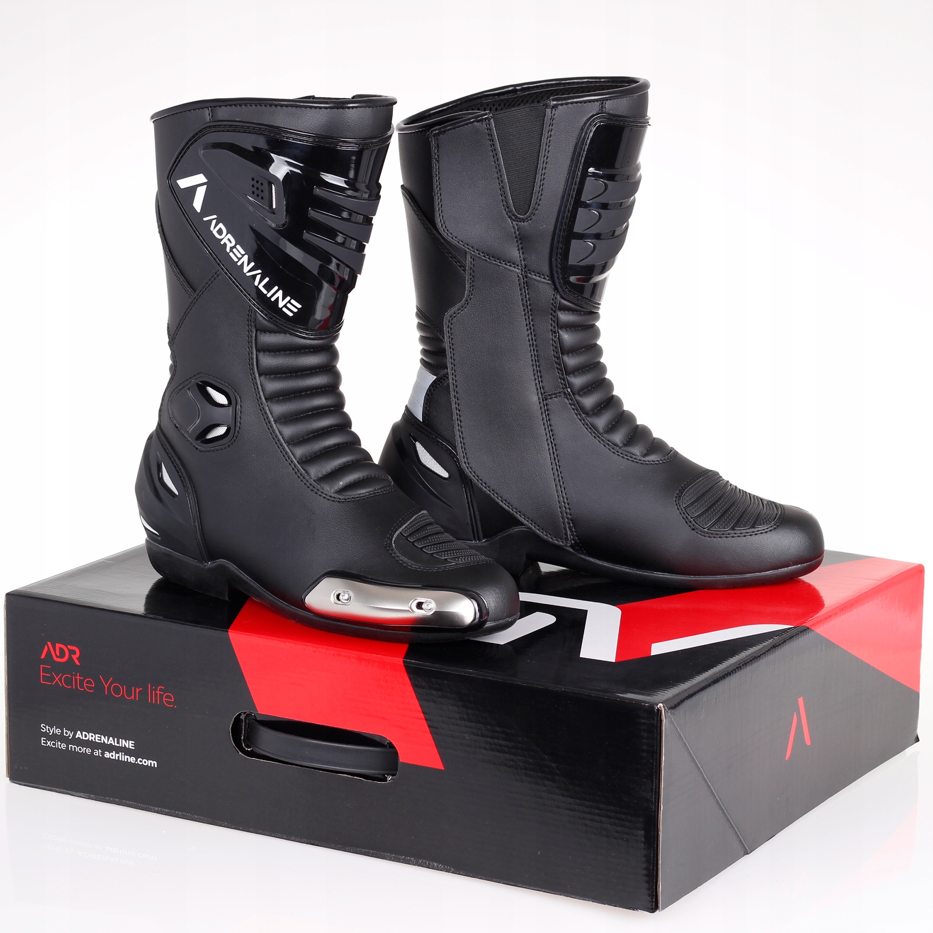BUTY MOTOCYKLOWE ADRENALINE RAPTOR CE czarne Rozmiar 41