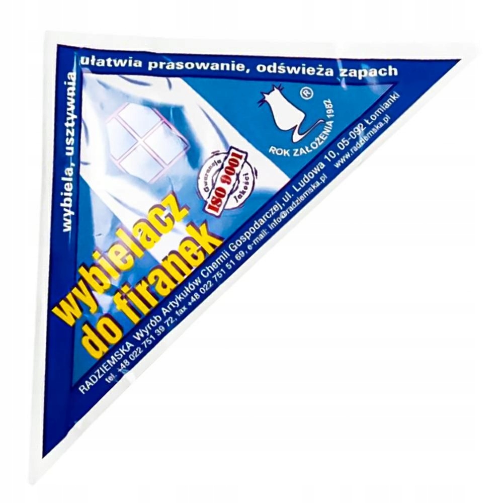 

Trójkąt Wybielacz do firanek 30g