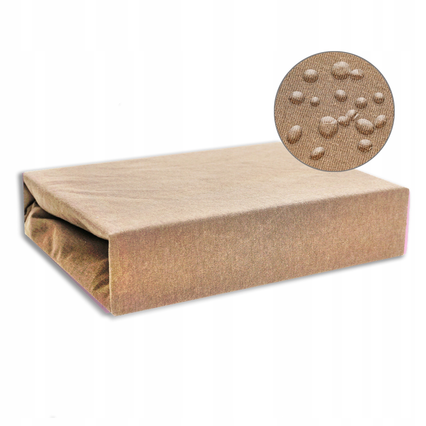 

Prześcieradło nieprzemakalne 160x200 Jersey beż