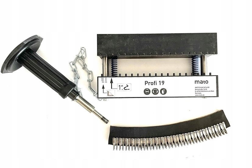 ZAKUWARKA DO PASÓW DO PRAS ROLUJĄCYCH MATO PROFI19