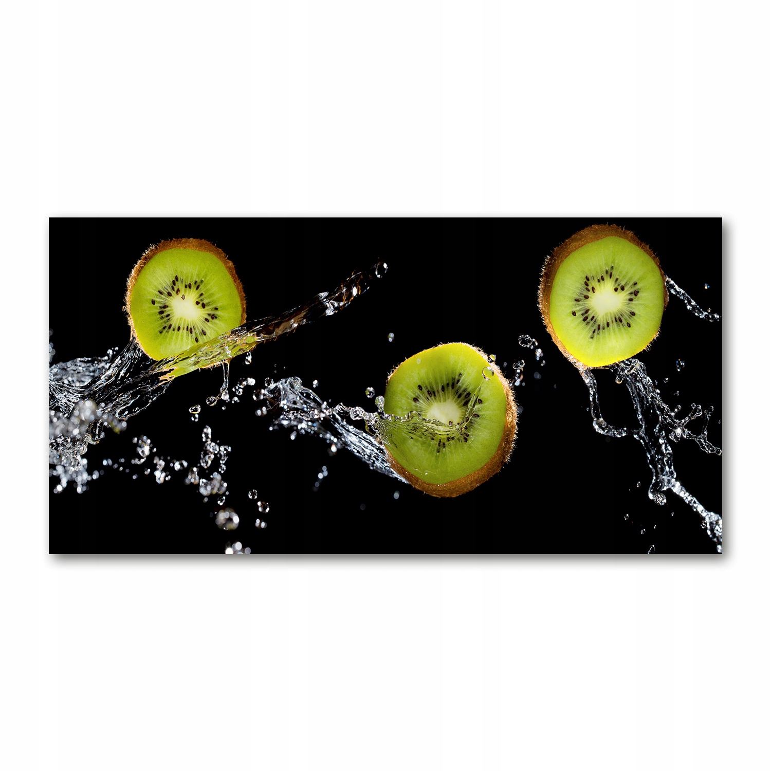 

Foto obraz na szkle akrylowym Kiwi i woda 120X60cm