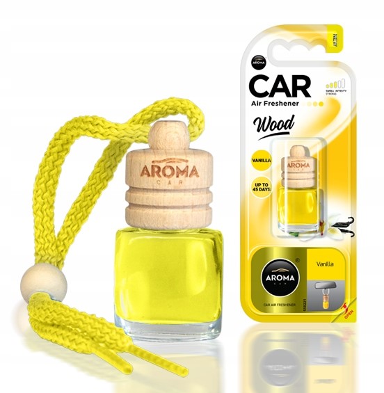 

Aroma Car Wood Vanilia Zawieszka odświeżacz zapach
