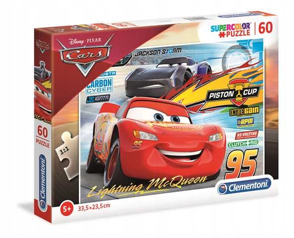 

Puzzle 60 el Cars Clementoni 26973