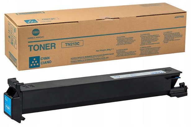 Toner Konica Minolta TN213C A0D7452 modrý (cyan) Originální