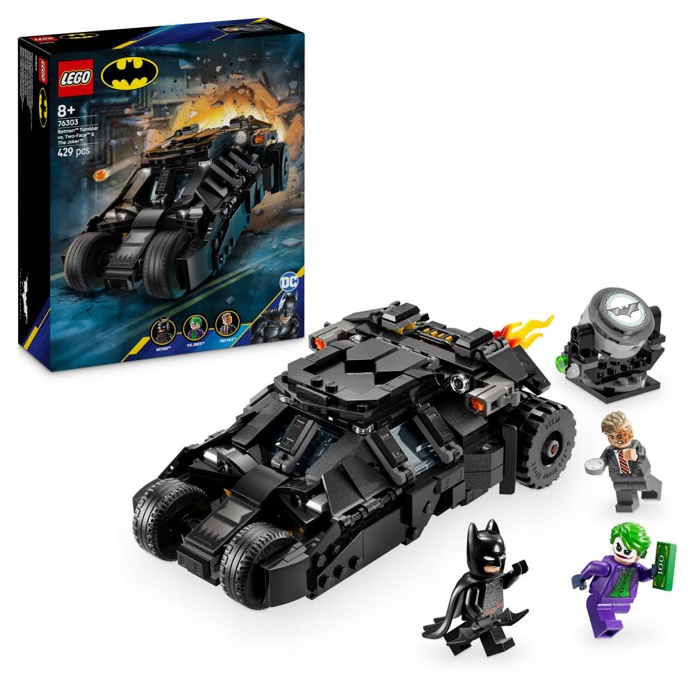 Lego DC Comics Heroes Tumbler Batmana versus Dvě tváře Joker 76303