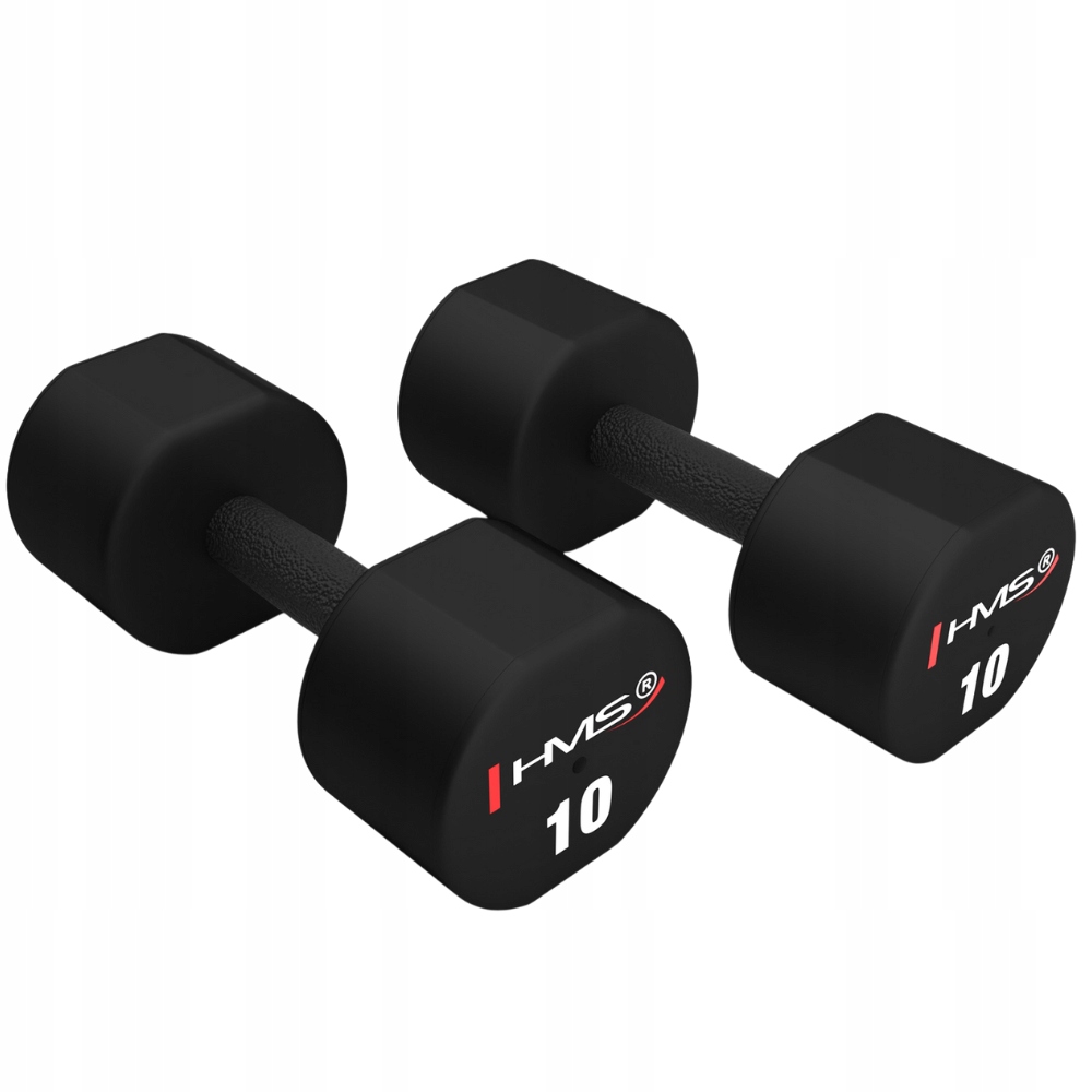 Hms Polyuretanové činky pro silový trénink 2x10 kg