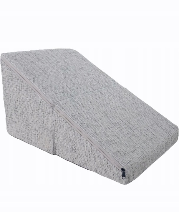 Levně Schody plošina pro psa kočku 2v1 Taburet rampa Materiál Šedý Výrobek Polský