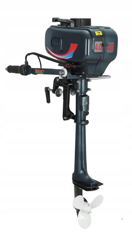 Silnik Zaburtowy Spalinowy 4KM Do Łódki Pontonu Wo