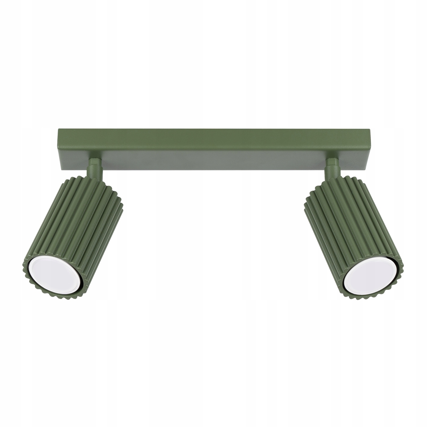 Stropní Svítidlo Reflektor Tuba Spot 2x GU10 Olivová Karbon 1618 Sollux