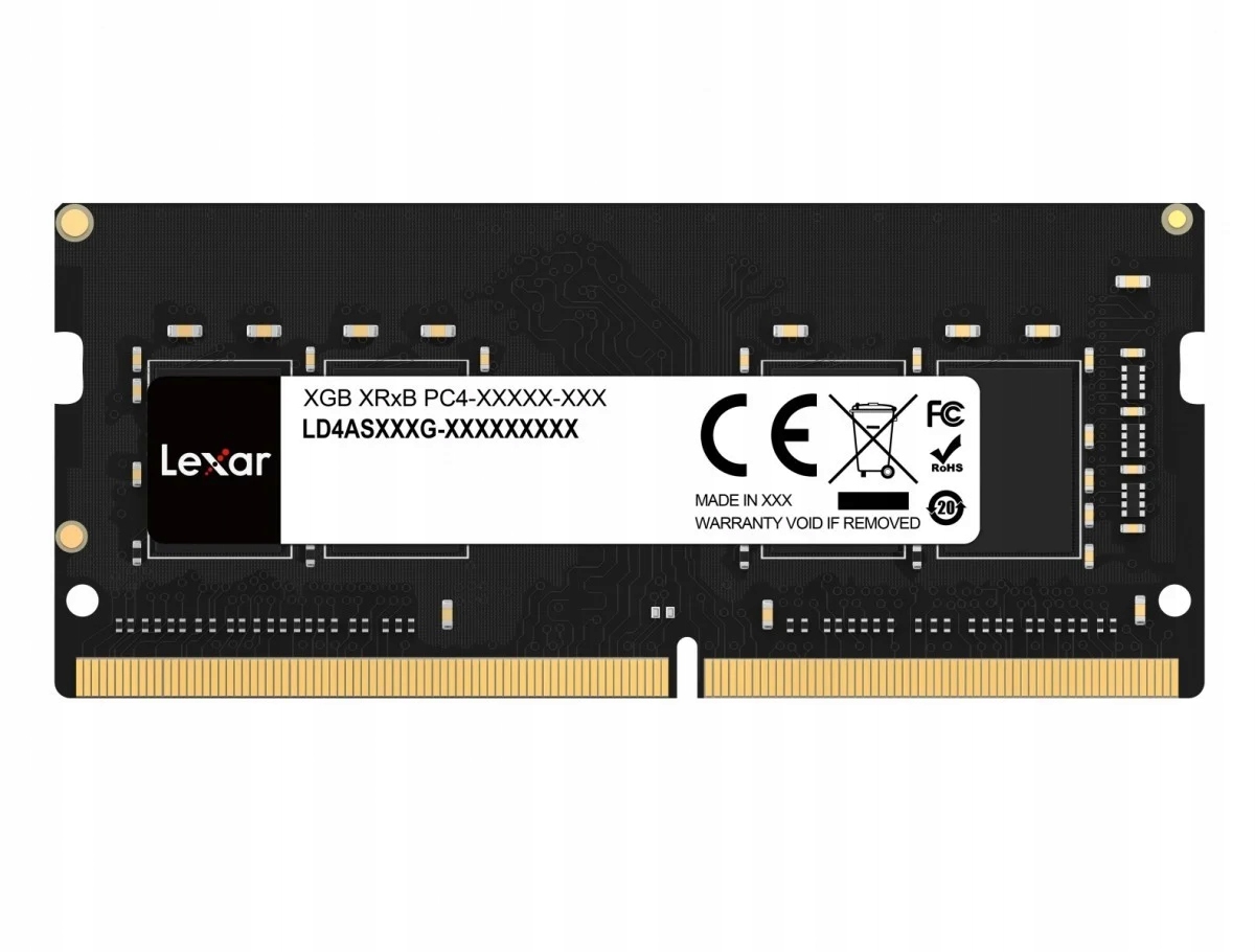 Pamięć Ram Sodimm Lexar 8GB DDR4 3200MHz CL22 1.2V LD4AS008G-B3200GSST