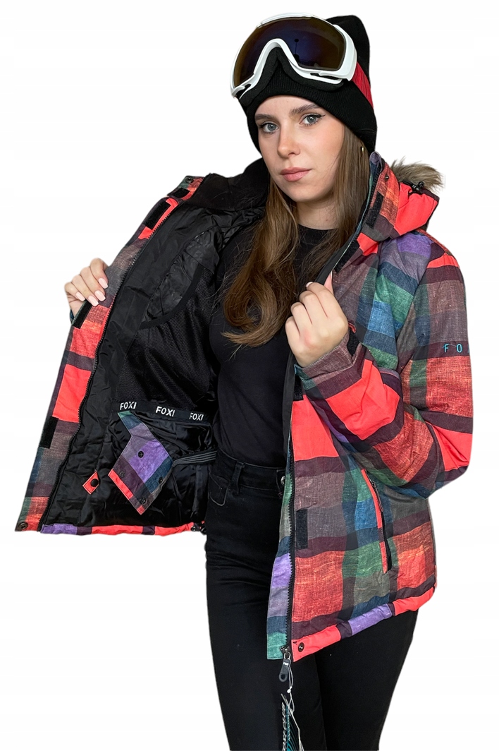 DAMSKA KURTKA NARCIARSKA ZIMOWA SNOWBOARD XS Marka inna