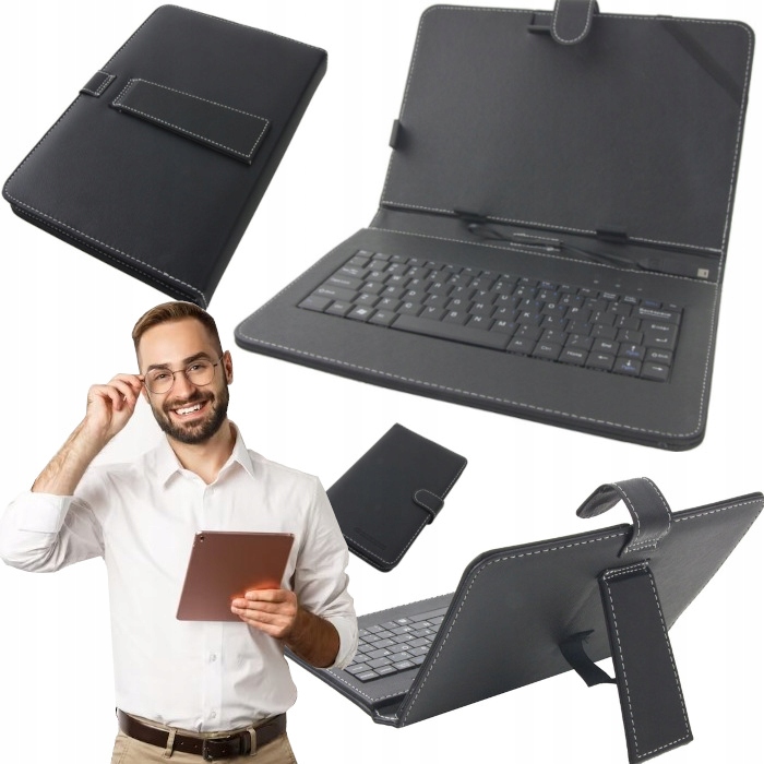 

Etui Do Tabletu Z Klawiaturą Pokrowiec 10" Madera