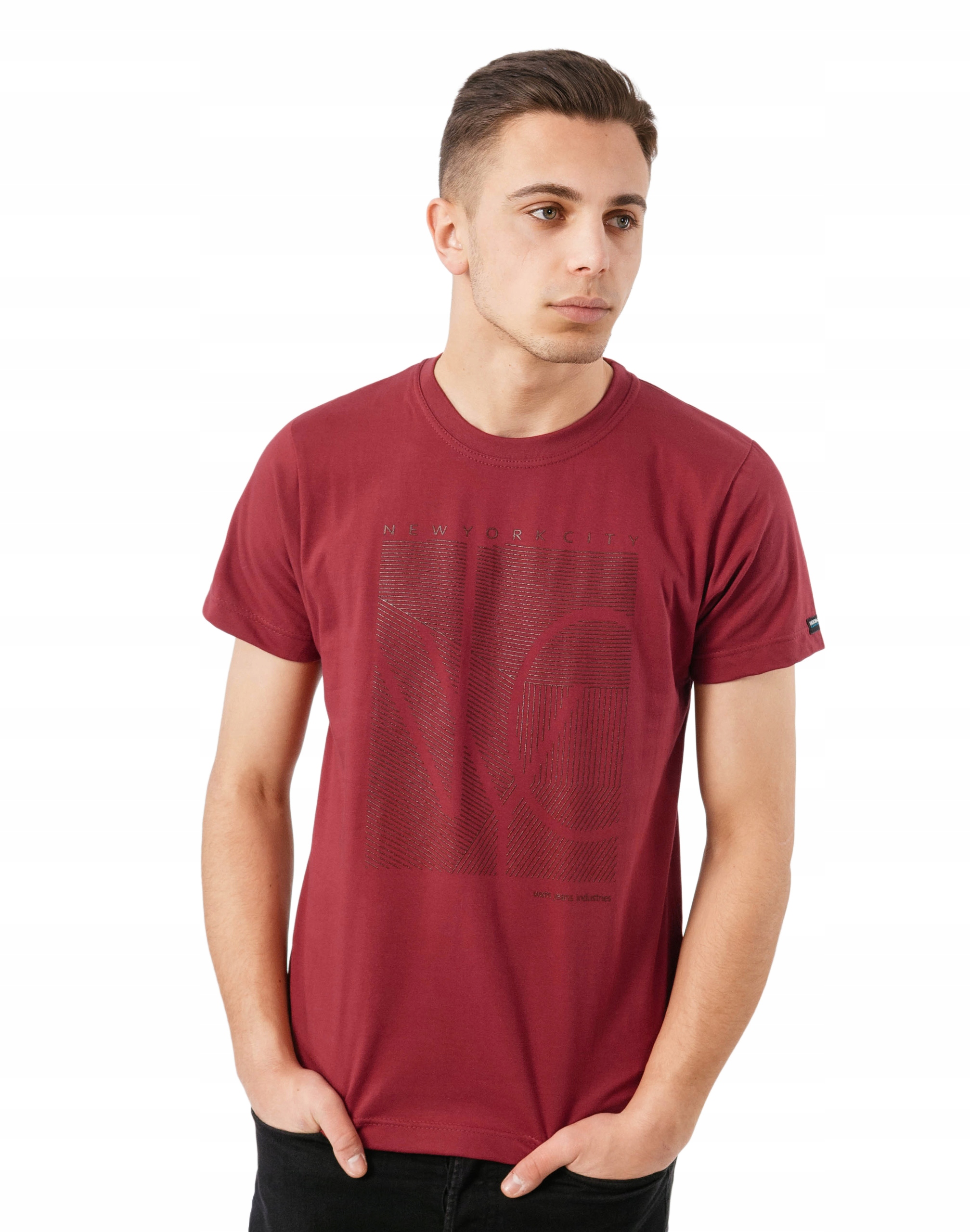 

Podkoszulek Męski Koszulka T-shirt New YORK-02 6XL