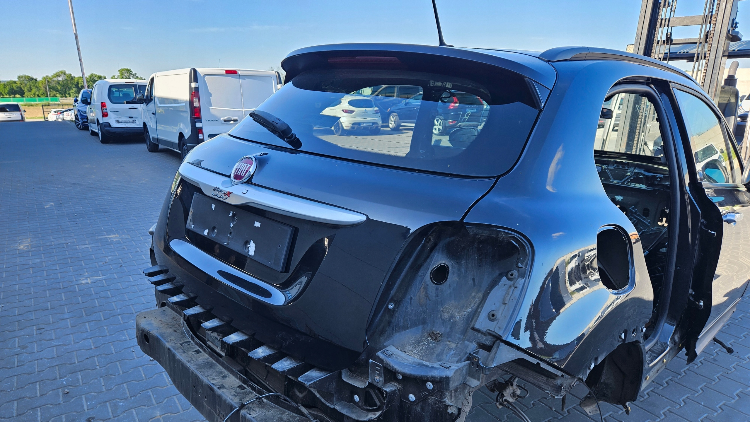 trunk door boot FIAT 500 500X colour 601