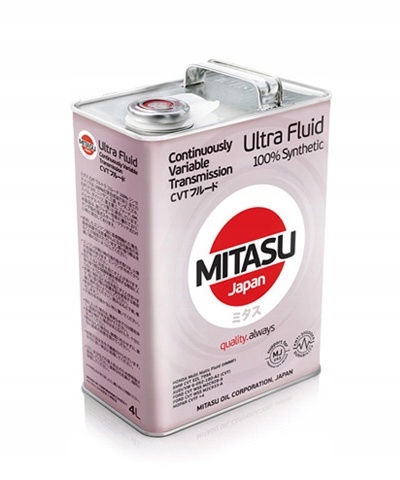 Olej przekładniowy Mitasu Cvt Ultra Lineartronic Fluid 4L MJ-329G