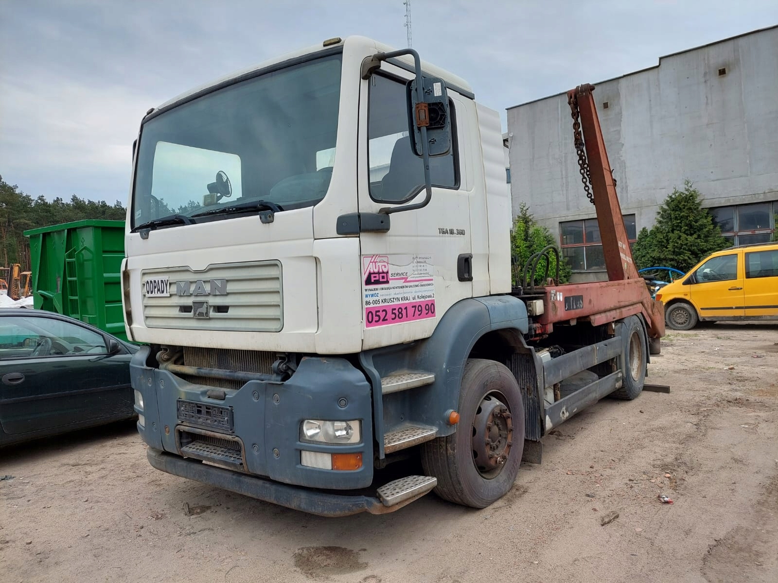 KABINA KOMPLETNA DO MAN-a TGL - stan bdb - FV BRUTTO!