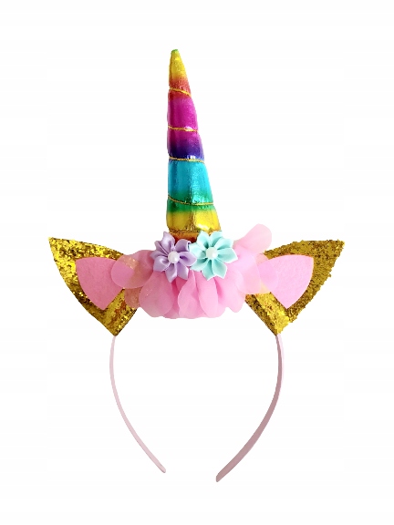 OPASKA dla dziewczynki JEDNOROŻEC Tęczowy UNICORN