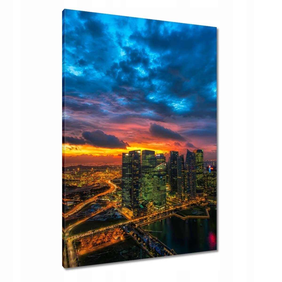 Obrazy 70x100 Městská krajina Pohled