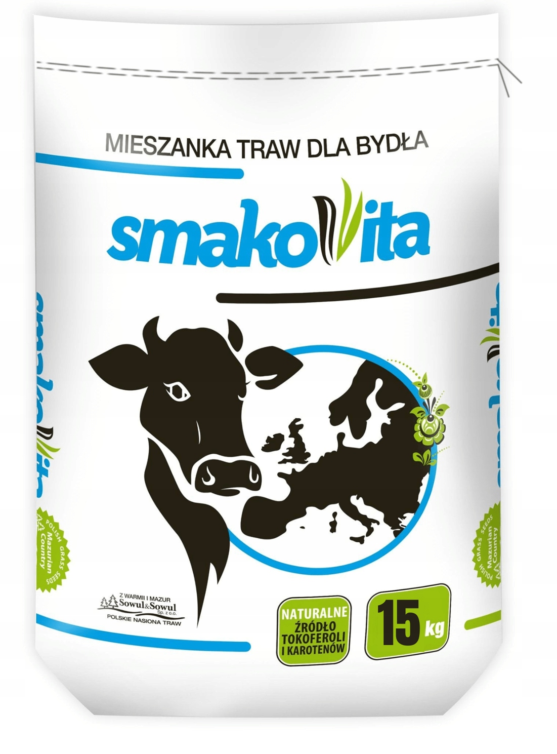 Travní Směs Smakovita S Tymotkou 15 kg Sowul & Sowul