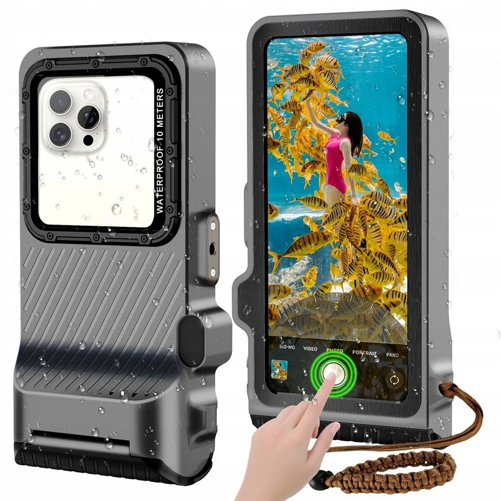 Pouzdro vodotěsné pro telefon do 6,9" Erbord vodotěsné pouzdro kryt IP68