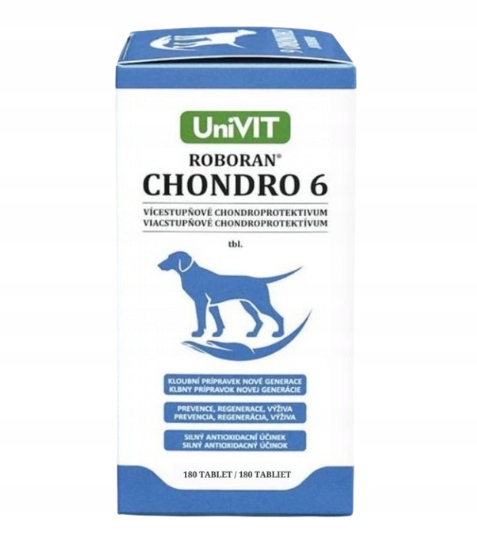 Levně MedicProgress Roboran Chondro 6 pro psy 180 ks