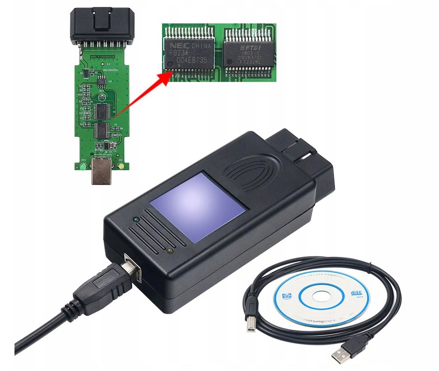 interfejs diagnostyczny BMW Scanner 1.4.0 OBD2 Marka BMW OE