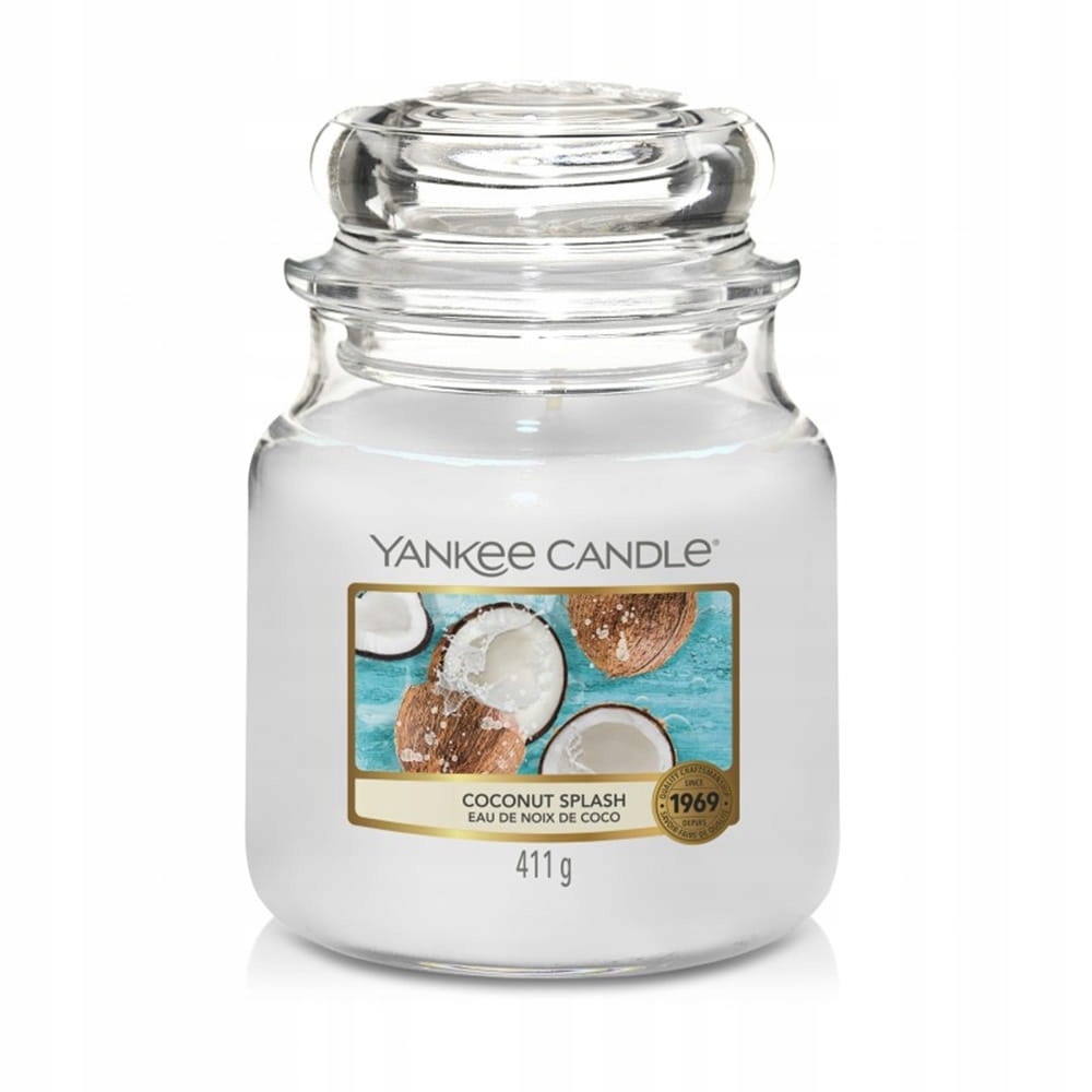 Yankee Candle Coconut Splash svíčka střední velikosti