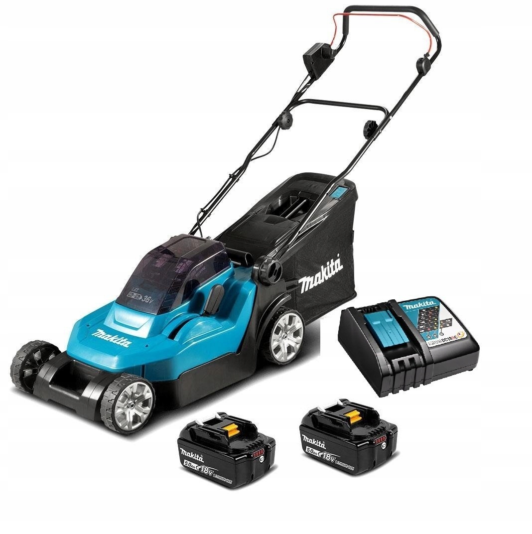 Kosiarka akumulatorowa do trawy Makita DLM382P2T 2x5.0Ah 18V
