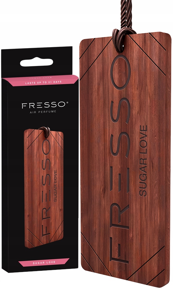 Fresso Sugar Love - дерев'яна ароматизована підвіска від Fresso