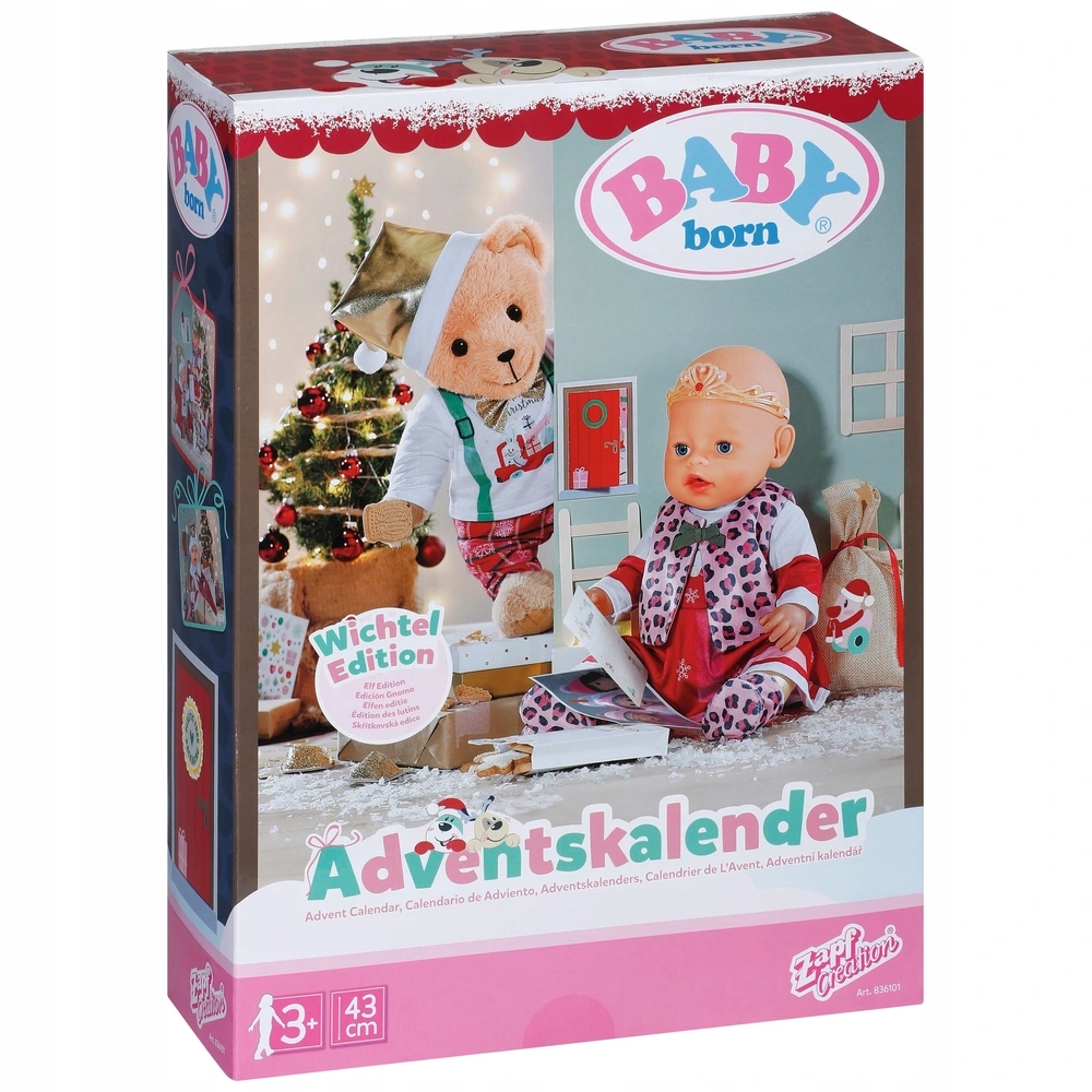 Baby Born kalendarz adwentowy 836101