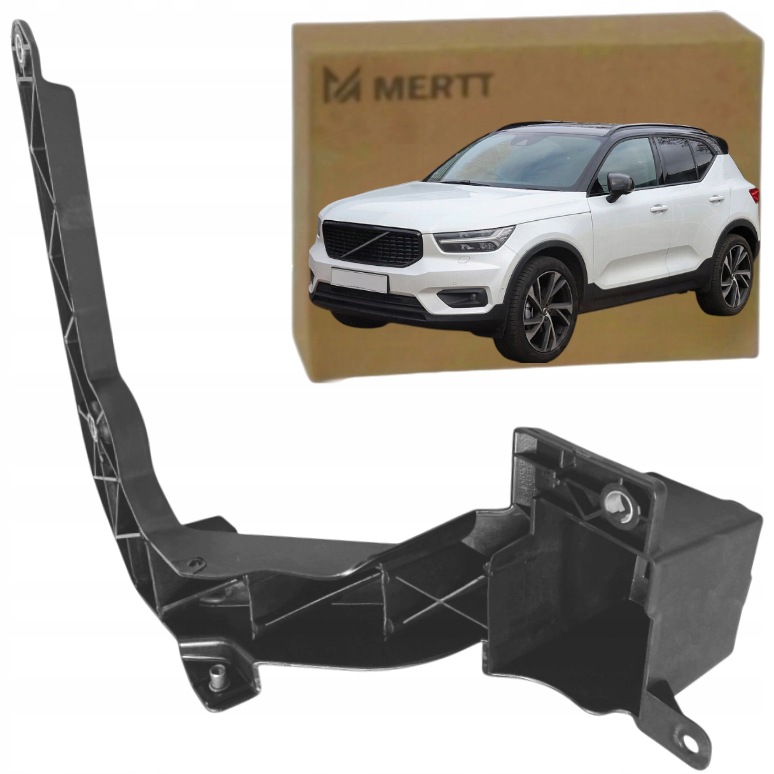 Volvo XC40 II 2018+ Držáky Pravé upevnění držák blatníku zesílení