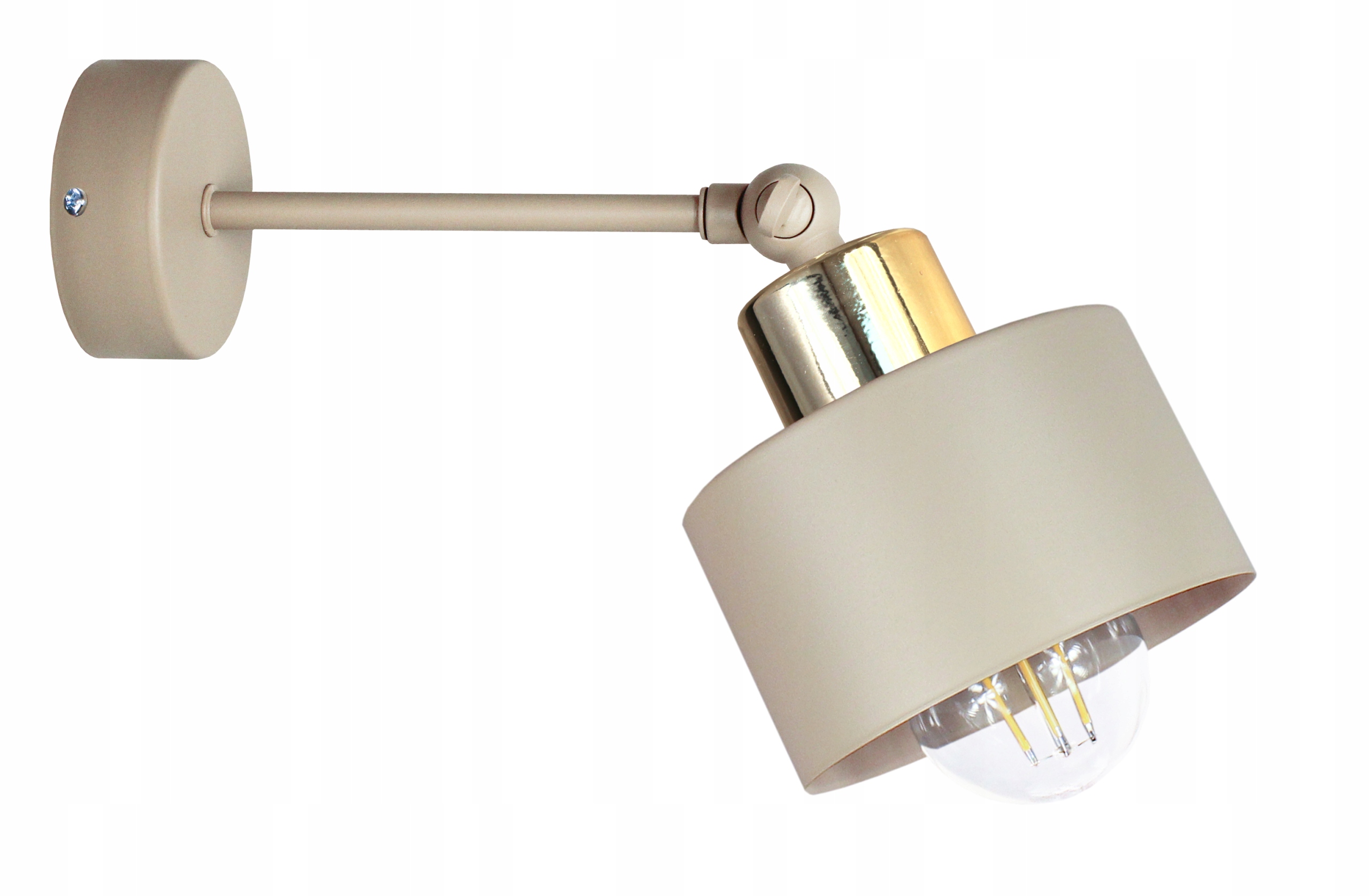 Nástěnná nástěnná lampa Loft béžová nástěnná svítidla stropní lampa loft led