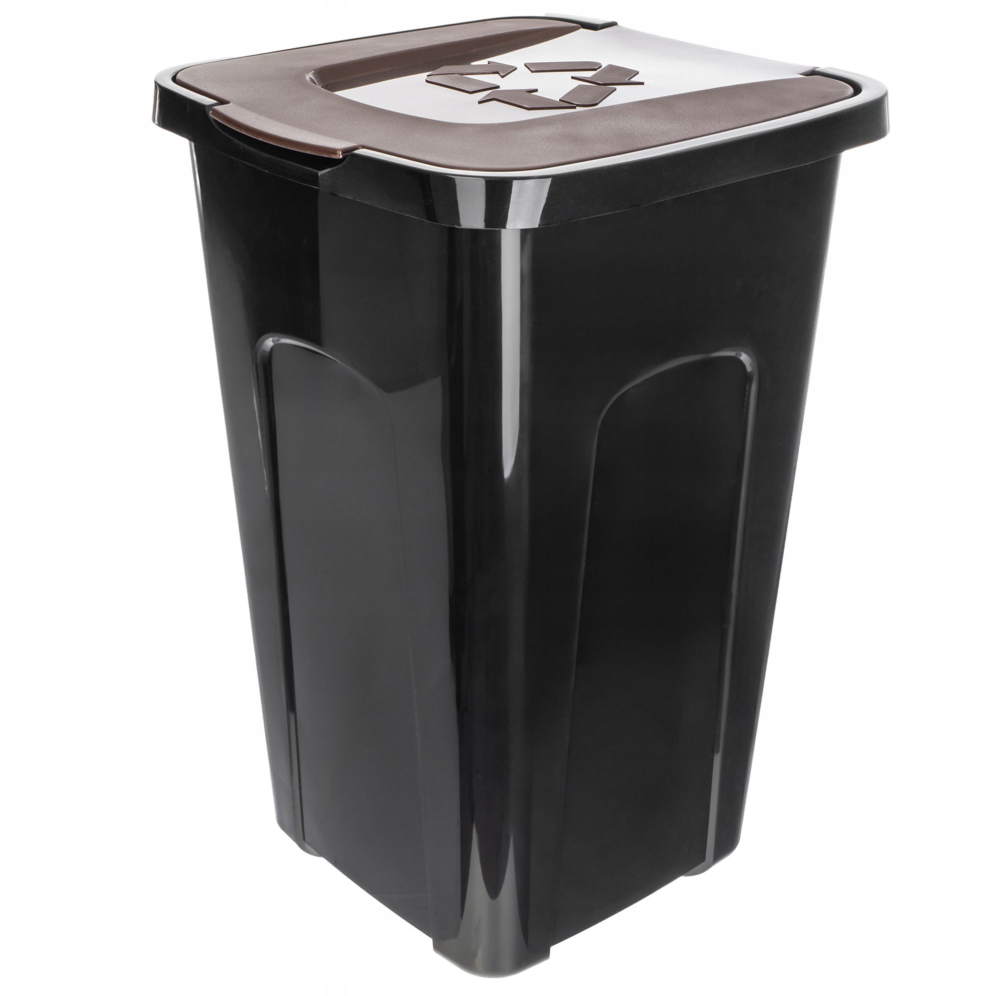 Koš Na Tříděný Odpad Bio Odpad Nádoba 50L Odpadkový Koš