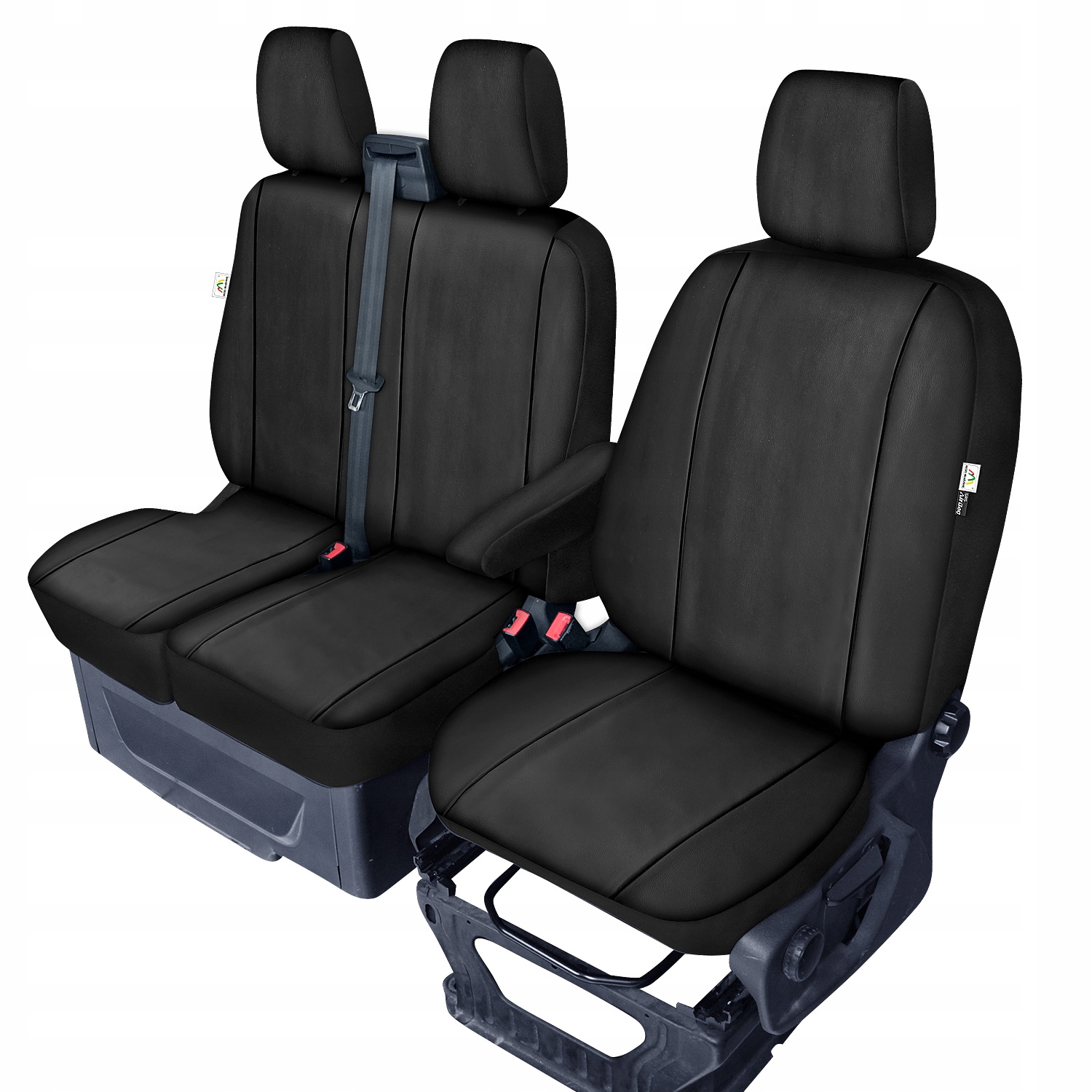 

Ford Transit VIII od 2018 Pokrowce Miarowe Skóra
