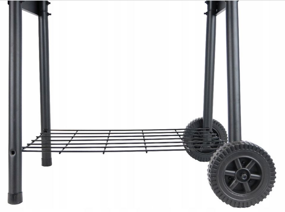 GRILL GRIL WĘGLOWY BECZKA Z WĘDZARNIĄ RUSZT 60x30 CM Typ przenośny