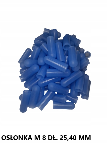 Silikonová krytka M 8 délka 25,40 mm 500ks