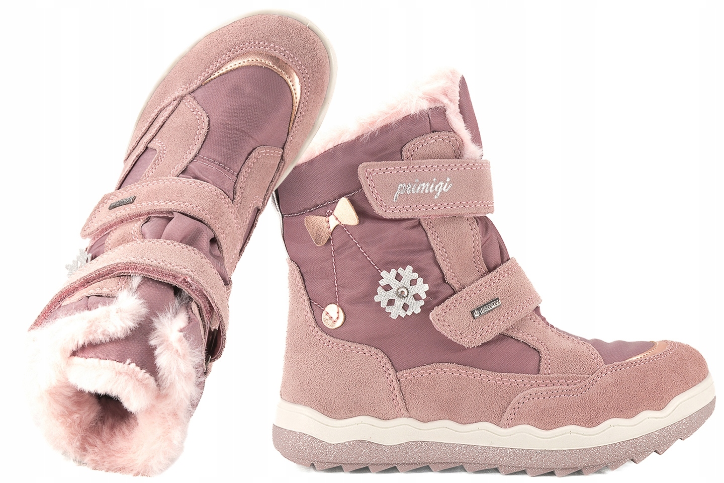 Primigi 8883711 Śniegowce Trzewiki Ocieplane Zimowe Z Membraną Gore-tex