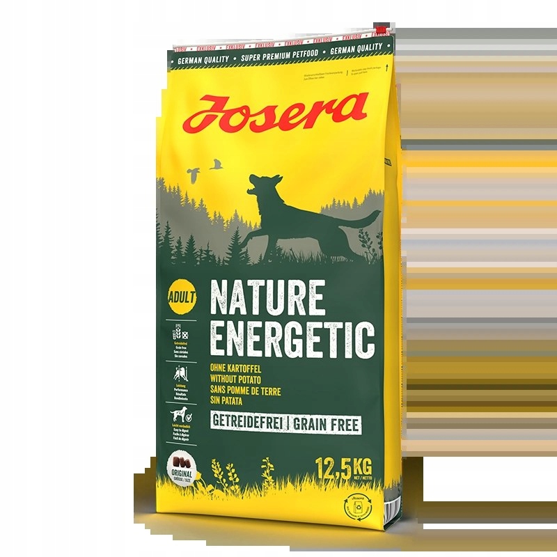 Levně Josera Nature Energetic Bez Obilovin 12,5 kg Josera